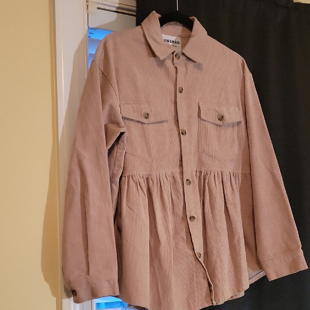 Women's Tan Utility Jacket